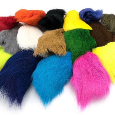 Deer Belly Hair – Dyed
