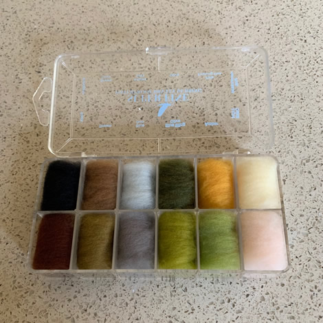 Quick River Superfine Dubbing Set – For Dry Flies, Emergers – Choose 20, 15, 10, Or 1 Color – Made In Latvia