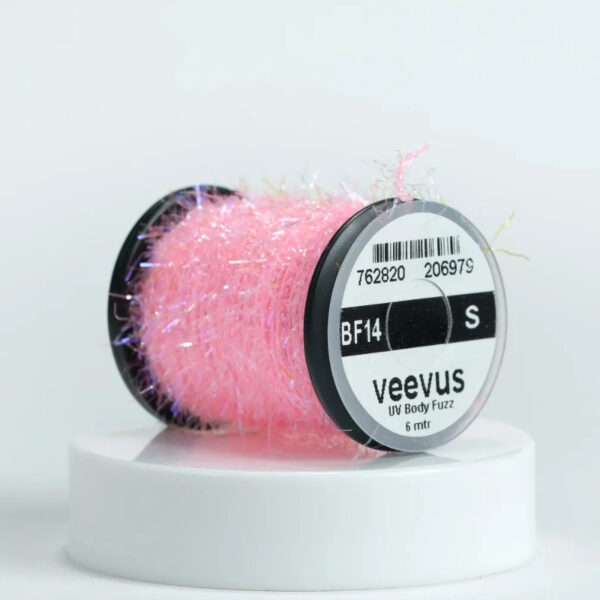 VEEVUS UV Body Fuzz Fly Tying Material - Large, 3 Meters, 14 Colors Available - NEW